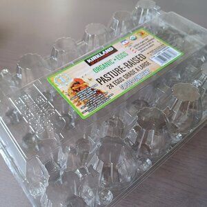 Used Plastic 2-Dozen Egg Trays (25-ct) = 600 cells (Cartones para Juevos)